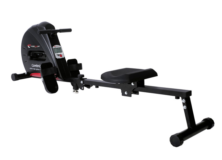 Fitness - Ruderzugmaschine Cambridge II von Christopeit, in Farbe SCHWARZ Ansicht 4