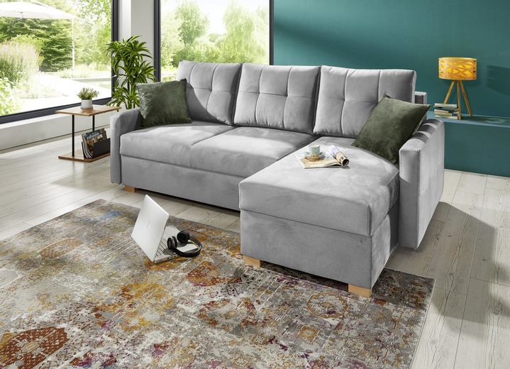 - Polsterecke mit Bettfunktion, in Farbe GRAU Ansicht 1