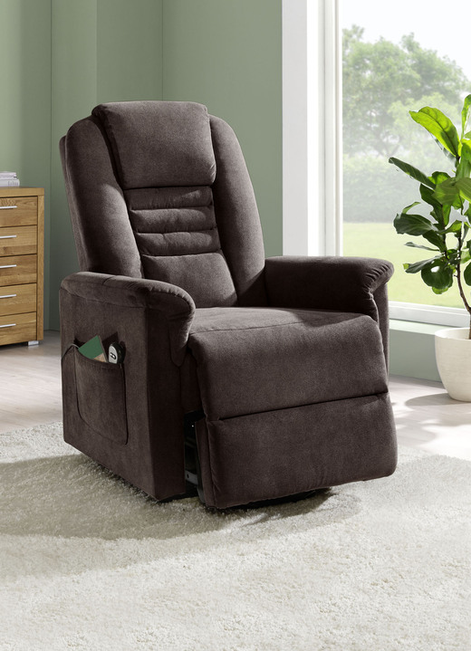 TV- & Relaxsessel - TV-Sessel mit Motor und Aufstehhilfe Ansicht 2 TV- & Relaxsessel - TV-Sessel mit Motor und Aufstehhilfe, in Farbe DUNKELBRAUN Ansicht 2