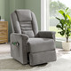 TV- & Relaxsessel - TV-Sessel mit Motor und Aufstehhilfe – Farbe GRAU – Ansicht 1 TV- & Relaxsessel - TV-Sessel mit Motor und Aufstehhilfe, in Farbe DUNKELBRAUN – Farbe GRAU – Ansicht 1