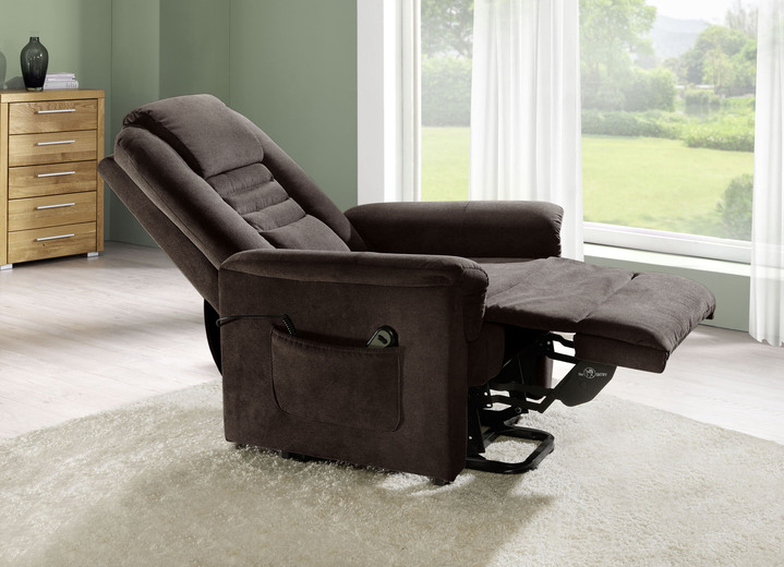 TV- & Relaxsessel - TV-Sessel mit Motor und Aufstehhilfe Ansicht 3 TV- & Relaxsessel - TV-Sessel mit Motor und Aufstehhilfe, in Farbe DUNKELBRAUN Ansicht 3