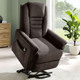 TV- & Relaxsessel - TV-Sessel mit Motor und Aufstehhilfe – Farbe DUNKELBRAUN – Ansicht 4 TV- & Relaxsessel - TV-Sessel mit Motor und Aufstehhilfe, in Farbe DUNKELBRAUN – Farbe DUNKELBRAUN – Ansicht 4