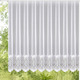 Klassisch - Blumenfenster-Store mit Universalschienenband – Farbe WEISS – Ansicht 1 Klassisch - Blumenfenster-Store mit Universalschienenband, in Größe 136 (H90xB300 cm) bis 181 (H175xB600 cm), in Farbe WEISS – Farbe WEISS – Ansicht 1