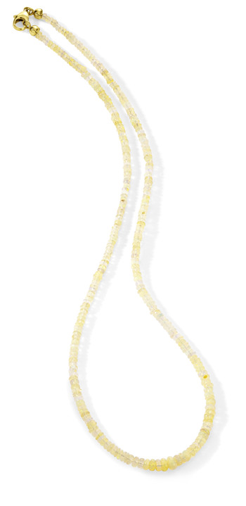 mit Edelsteinen - Halskette mit Kristallopal, in Farbe  Ansicht 2