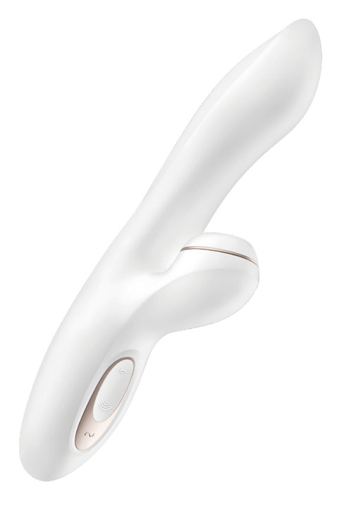 Erotik - Satisfyer Wasserdichtes Massagegerät 2-in-1  , in Farbe WEISS