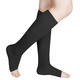 Kompressionsstrümpfe - Dreierpack Stütz-Kniestrümpfe, in Farbe SCHWARZ