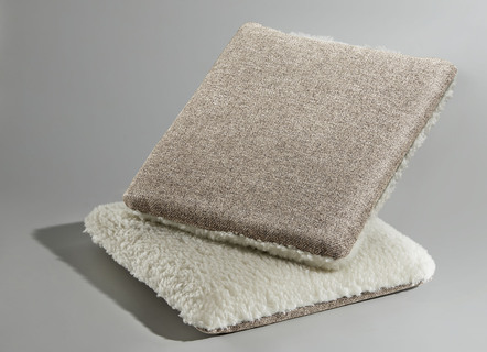 2-in-1 Wohnaccessoires mit wohlig warmem Flor