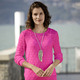 Pullover - Pullover in Ajourstrick – Farbe PINK Pullover - Pullover in Ajourstrick, in Größe 036 bis 052, in Farbe WEISS