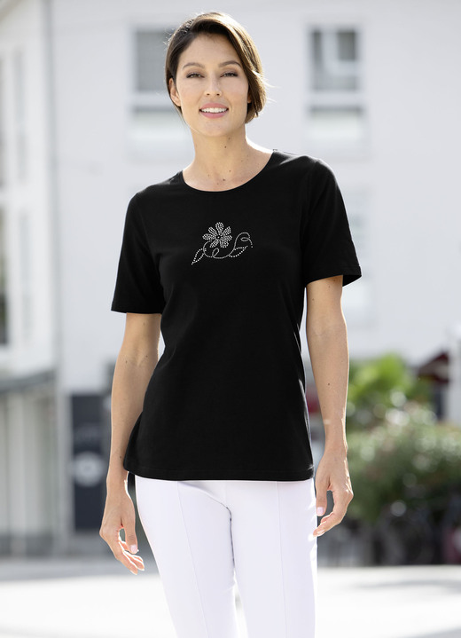 Shirts - Shirt mit hohem Tragekomfort in 4 Farben, in Größe L (44/46) bis XXL (52/54), in Farbe MARINE Ansicht 4