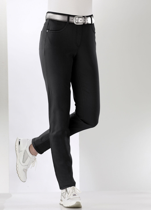 Jeans - Magic-Jeans mit hohem Stretchanteil, in Größe 017 bis 054, in Farbe SALBEI Ansicht 24