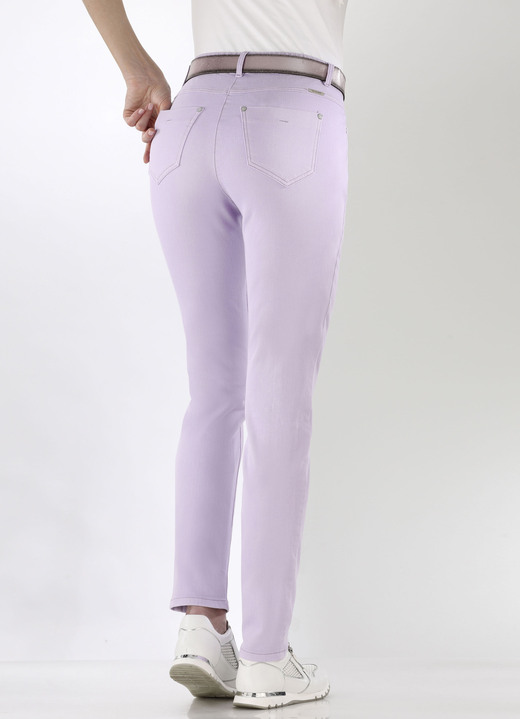 Jeans - Magic-Jeans mit hohem Stretchanteil, in Größe 017 bis 054, in Farbe SALBEI Ansicht 8