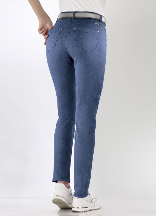 Jeans - Magic-Jeans mit hohem Stretchanteil, in Größe 017 bis 054, in Farbe SALBEI Ansicht 21