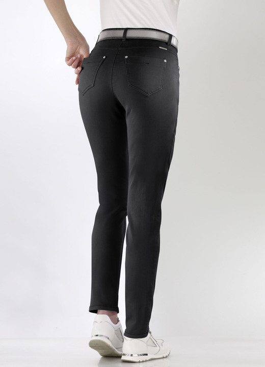 Jeans - Magic-Jeans mit hohem Stretchanteil, in Größe 017 bis 054, in Farbe SALBEI Ansicht 25