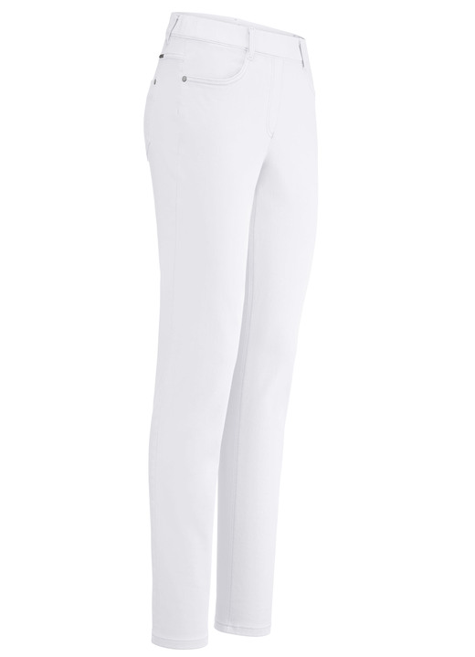 Jeans - Magic-Jeans mit hohem Stretchanteil, in Größe 017 bis 054, in Farbe SALBEI Ansicht 9