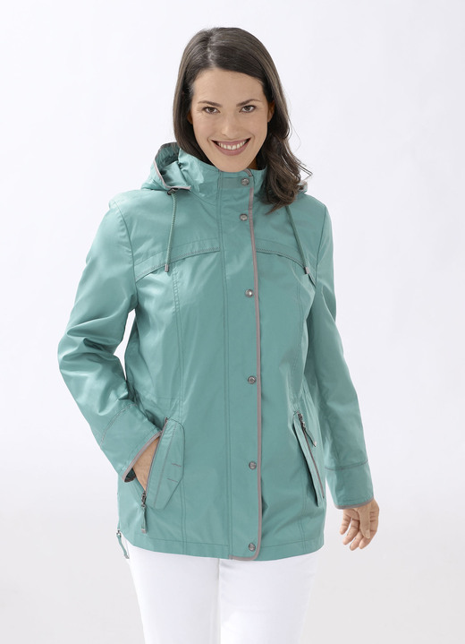 Jacken, Mäntel, Blazer - Funktionsjacke mit Reißverschluss an den Seitenschlitzen, in Größe 040 bis 060, in Farbe MELONE Ansicht 3