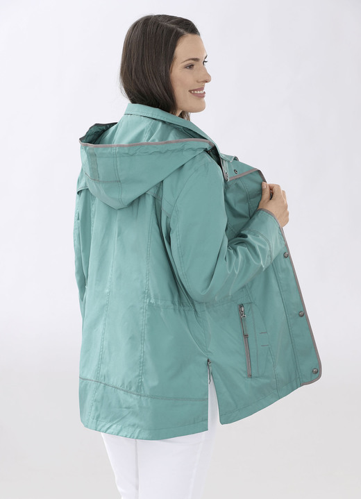 Jacken, Mäntel, Blazer - Funktionsjacke mit Reißverschluss an den Seitenschlitzen, in Größe 040 bis 060, in Farbe MELONE Ansicht 4