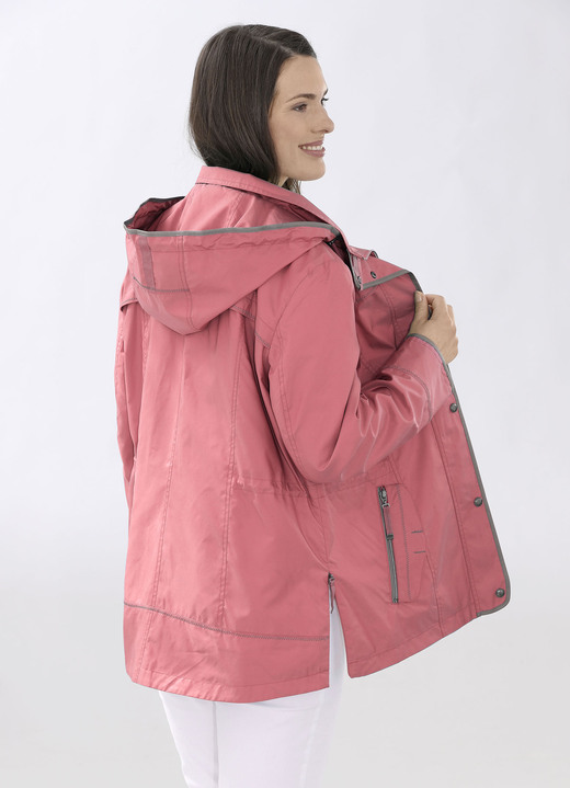 Jacken, Mäntel, Blazer - Funktionsjacke mit Reißverschluss an den Seitenschlitzen, in Größe 040 bis 060, in Farbe MELONE Ansicht 1