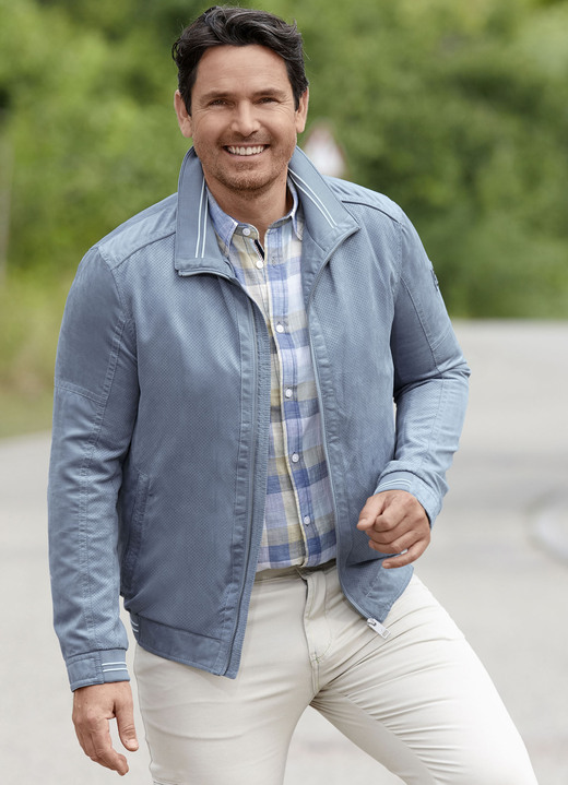 - Blouson von „Redpoint“, in Größe 048 bis 062, in Farbe GRAUBLAU