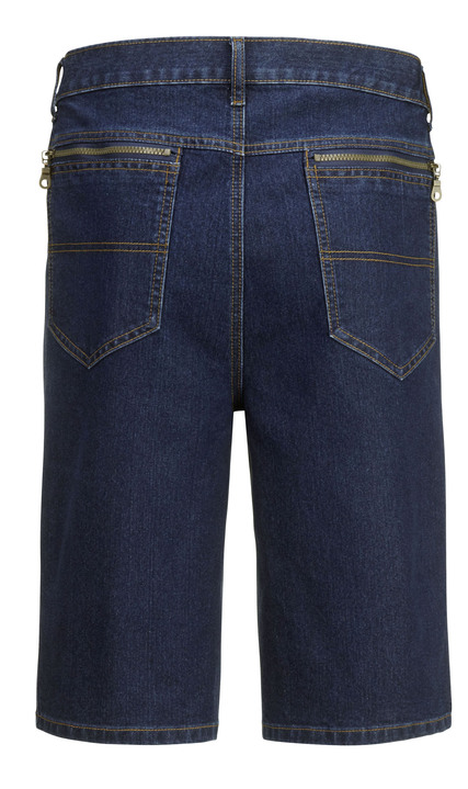 Hosen - Jeans-Bermudas mit Dehnbundeinsätzen in 3 Farben, in Größe 024 bis 060, in Farbe HELLJEANS Ansicht 6