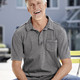 Hemden, Pullover & Shirts - Poloshirt in 4 Farben – Farbe ANTHRAZIT Hemden, Pullover & Shirts - Poloshirt in 4 Farben, in Größe 046 bis 062, in Farbe ROT