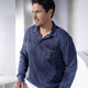 Herrenmode - Poloshirt in 2 Farben – Farbe INDIGOBLAU Herrenmode - Poloshirt in 2 Farben, in Größe 046 bis 062, in Farbe INDIGOBLAU