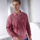 Herrenmode - Poloshirt in 2 Farben – Farbe ROT Herrenmode - Poloshirt in 2 Farben, in Größe 046 bis 062, in Farbe INDIGOBLAU