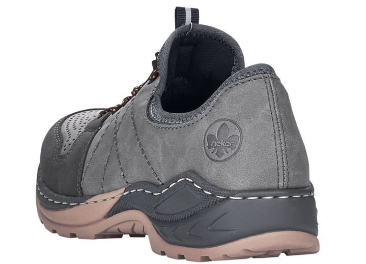 Komfortschuhe - Rieker Sneaker mit herausnehmbarer MemoSoft-Textileinlage, in Größe 036 bis 043, in Farbe GRAU Ansicht 11
