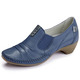 Komfortschuhe - ELENA EDEN, stilvolle Damen-Pumps, Weite G, mit herausnehmbares Fußbett, in Größe 036 bis 042, in Farbe BLAU – Farbe BLAU – Ansicht 1