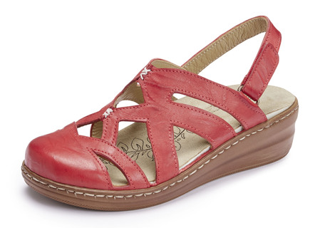 Gemini Sandale aus schattiertem Rind-Nappaleder