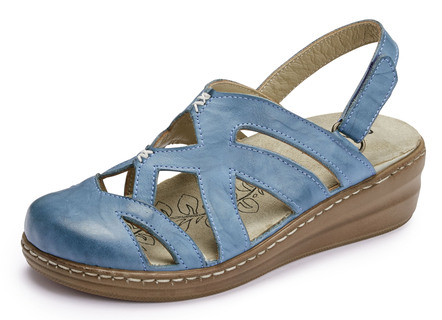 Gemini Sandale aus schattiertem Rind-Nappaleder