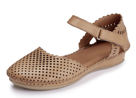 ELENA EDEN, sommerliche Damen-Sandalen, Weite G, aus Leder