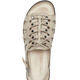 Komfortschuhe - Gemini Sandale mit elastischer Zierschnürung, in Größe 036 bis 042, in Farbe BEIGE – Farbe BEIGE – Ansicht 2