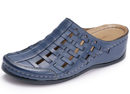 Gemini, sommerliche Damen-Clogs, Weite G, mit Gummizug