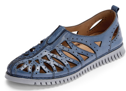 Gemini Slipper aus schattiertem Nappaleder