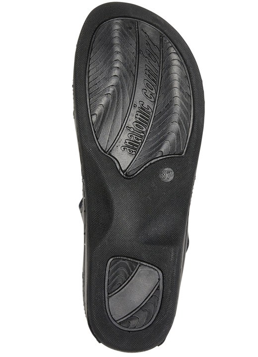 Komfortschuhe - ELENA EDEN, klassische Damen-Sandalen, Weite H, mit Klettverschluss, in Größe 036 bis 042, in Farbe WEISS Ansicht 6