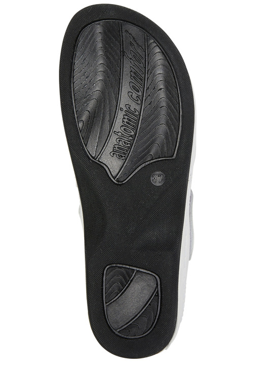 Komfortschuhe - ELENA EDEN, klassische Damen-Sandalen, Weite H, mit Klettverschluss, in Größe 036 bis 042, in Farbe WEISS Ansicht 3