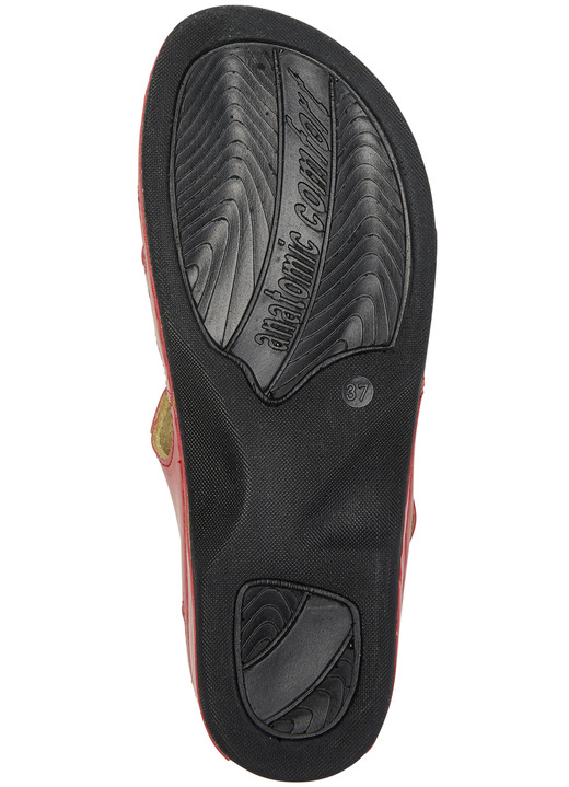 Komfortschuhe - ELENA EDEN, klassische Damen-Sandalen, Weite H, mit Klettverschluss, in Größe 036 bis 042, in Farbe WEISS Ansicht 9