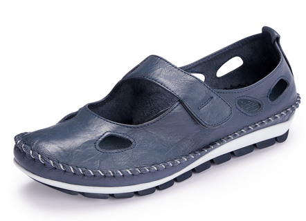 Gemini Mokassin-Slipper mit Lederspange