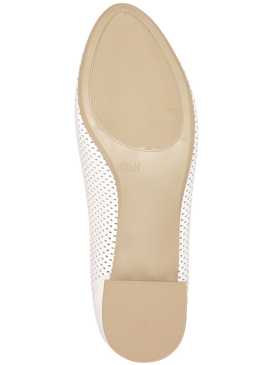 Komfortschuhe - ELENA EDEN Pumps mit luftiger Perforation, in Größe 3 1/2 bis 8, in Farbe SCHWARZ Ansicht 8