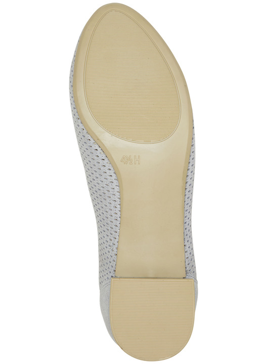 Komfortschuhe - ELENA EDEN Pumps mit luftiger Perforation, in Größe 3 1/2 bis 8, in Farbe HELLBLAU Ansicht 3