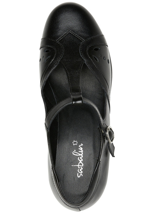 Komfortschuhe - ELENA EDEN, schicke Damen-Pumps, Weite H, aus Leder, in Größe 036 bis 042, in Farbe BEIGE Ansicht 5