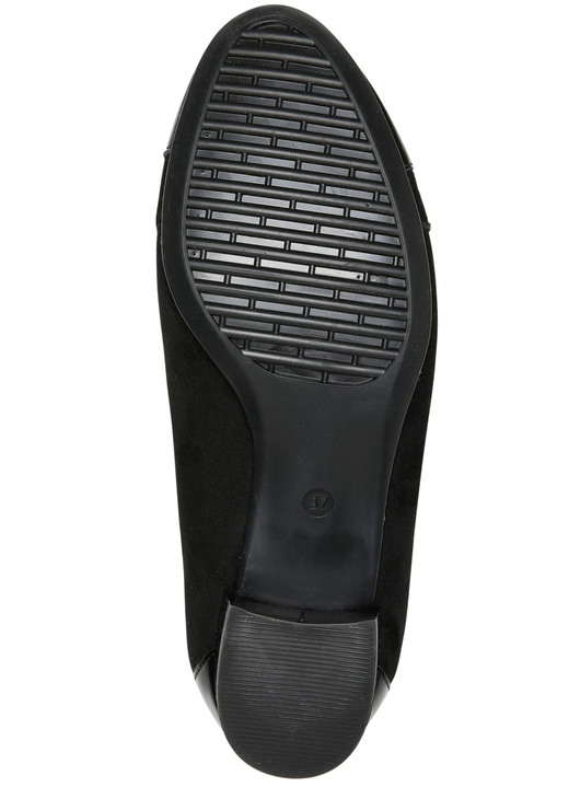 Komfortschuhe - ELENA EDEN Pumps mit dekorativer Spange, in Größe 036 bis 041, in Farbe SCHWARZ Ansicht 3