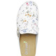 Komfortschuhe - ELENA EDEN, klassische Damen-Clogs, Weite H, mit herausnehmbarem Fußbett, in Größe 036 bis 042, in Farbe WEISS-BUNT – Farbe WEISS-BUNT – Ansicht 2