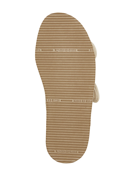 Komfortschuhe - Bequeme Damen-Sandalen, Weite H, aus gepolstertem Textilmaterial, in Größe 036 bis 042, in Farbe MARINE Ansicht 6