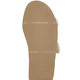 Komfortschuhe - Bequeme Damen-Sandalen, Weite H, aus gepolstertem Textilmaterial, in Größe 036 bis 042, in Farbe MARINE – Farbe BEIGE – Ansicht 3