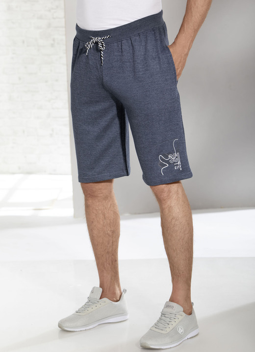 Sport- & Freizeitmode - Bermuda in 2 Farben, in Größe 3XL (64/66) bis XXL (60/62), in Farbe ANTHRAZIT MELIERT Ansicht 2