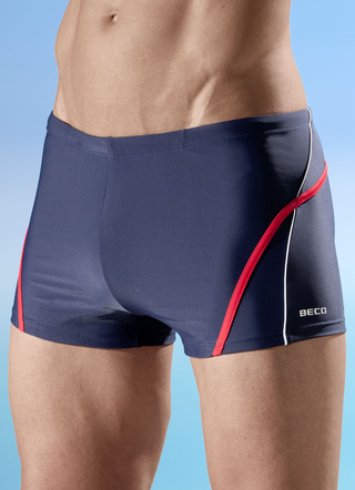 Badepants mit halbem Vorderteilfutter