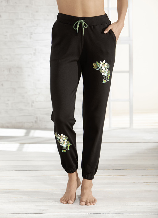 Freizeithosen - Hose von Plantier, in Größe 018 bis 054, in Farbe MARINE Ansicht 2