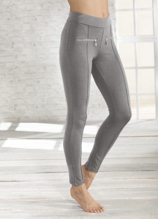 Freizeithosen - Leggings von Laurina Freizeithosen - Leggings von Laurina, in Größe 034 bis 052, in Farbe ANTHRAZIT