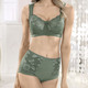 Soft-BH - Miss Mary BH mit elastischen Spitzeneinsätzen, in Größe 080 bis 120, in Cup H, in Farbe WEISS – Farbe GRÜN – Ansicht 2